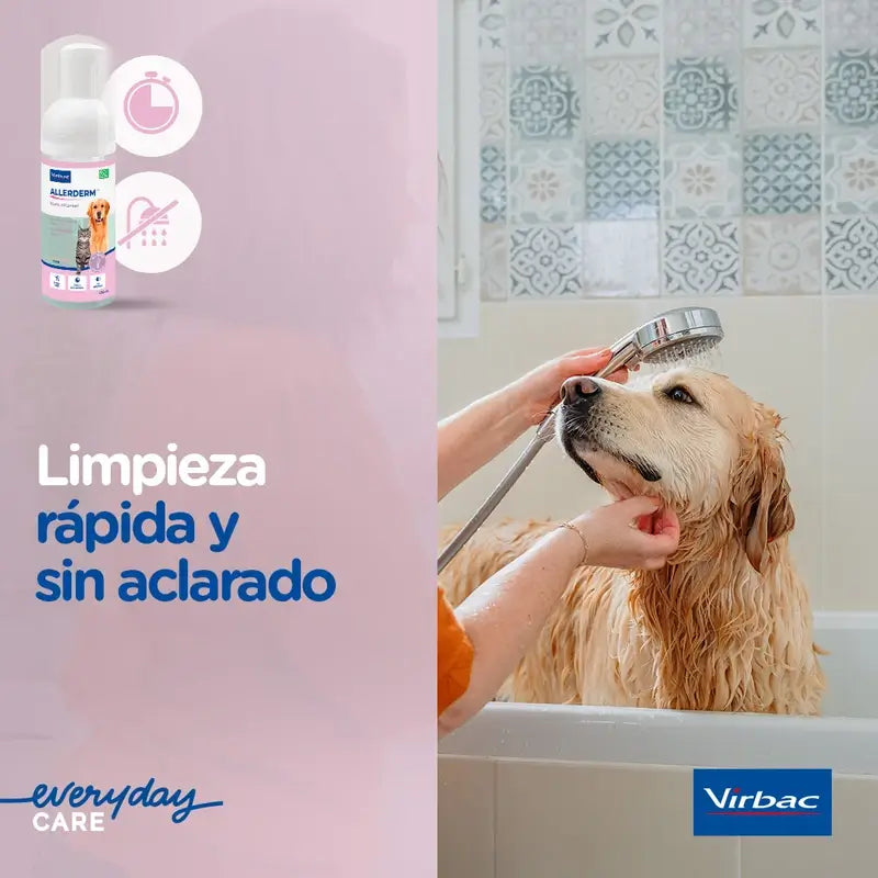Virbac Allerderm No Rinse-Reinigungsschaum, 100 ml
