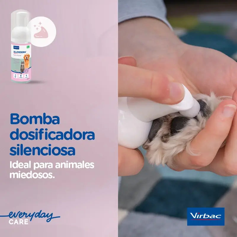 Virbac Allerderm No Rinse-Reinigungsschaum, 100 ml