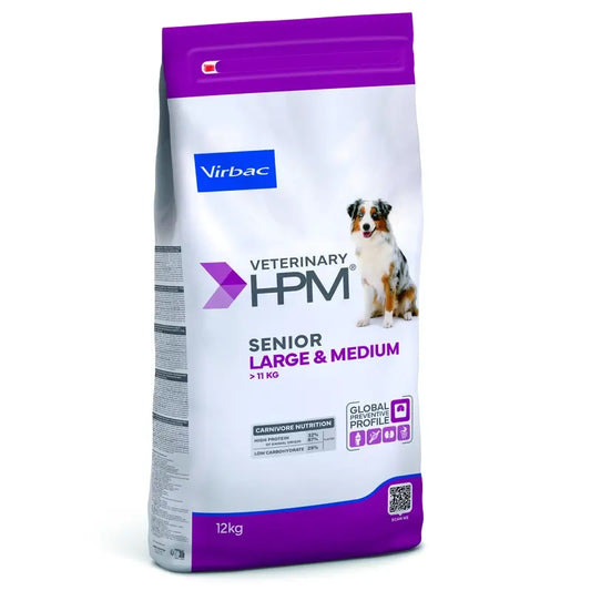 Virbac Hpm Senior Neutered Dog Large & Medium 12 Kg Hundefutter, Hundefutter