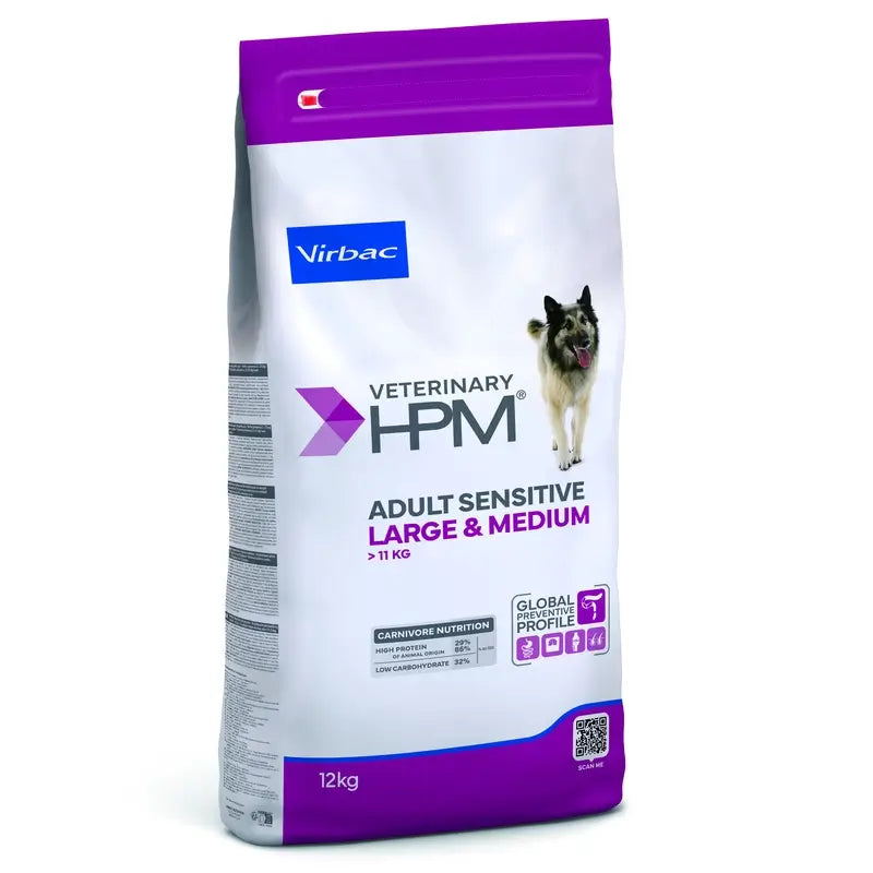 Virbac Hpm Canine Sensitive Digest Large Med. 12Kg, Hundefutter