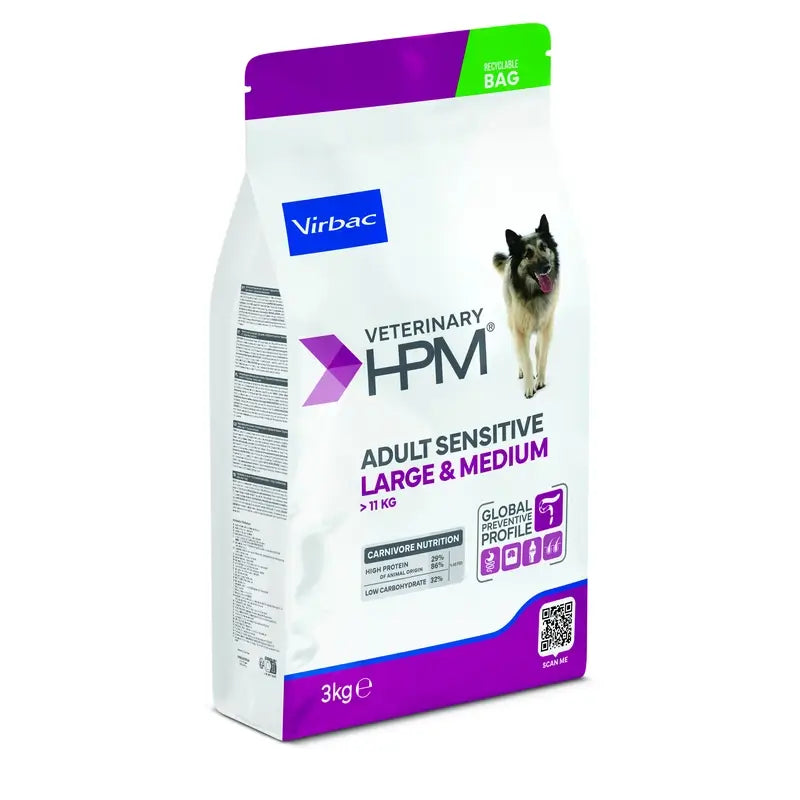 Virbac Hpm Canine Sensitive Digest Large Med. 3 kg, Hundefutter