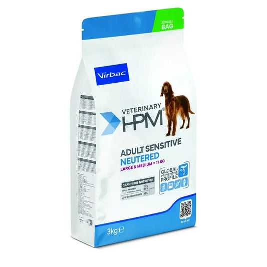 Virbac Hpm Canine Sensitive Digest Neutered Neutered Large Med. 3Kg, Hundefutter