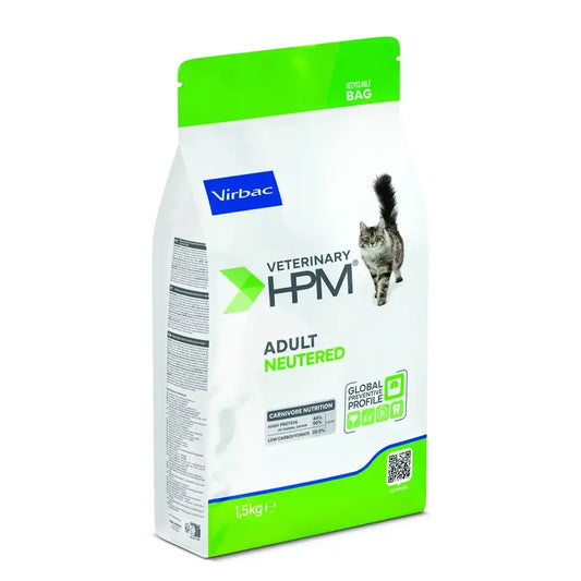 Virbac Hpm Adult Sterilisiertes Katzenfutter 1,5 Kg, Katzenfutter