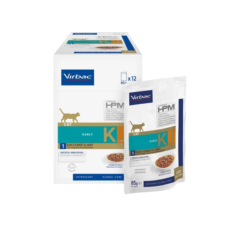 Virbac Hpm Feline Early Kidney Joint Nass Kj1 12X85Gr
