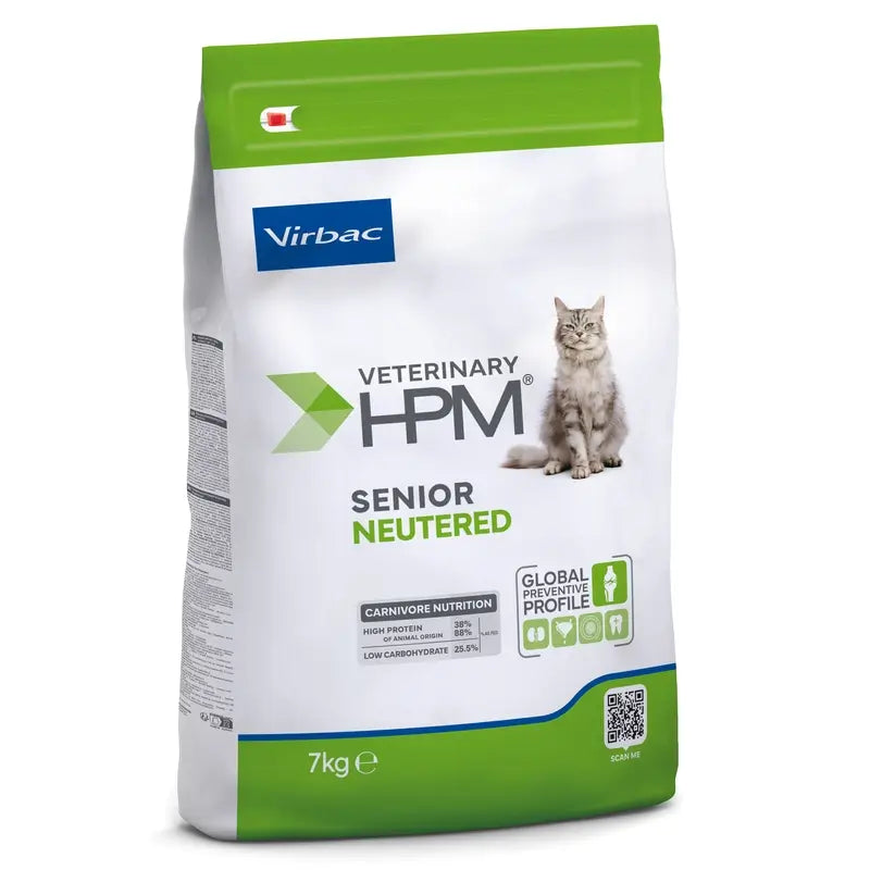 Virbac Hpm Senior Neutered Cat 7 Kg, Katzenfutter