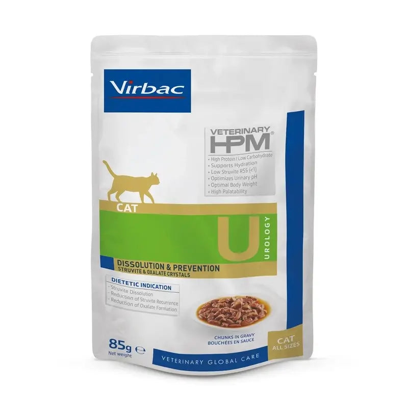 Virbac Hpm Feline Urologie Dissol&Prävention In Sauce 12X85Gr