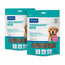 Virbac Veggiedent Fr3sh L, Zahnpflege-Snacks für Hunde großer Rassen, 2er-Pack