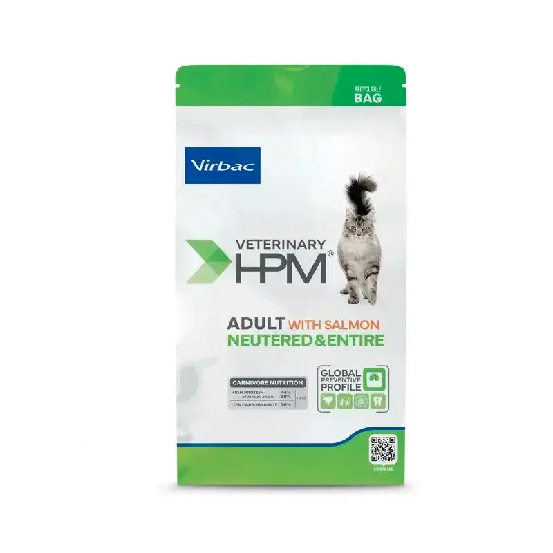Virbac Veterinary Hpm Adult Lachs kastrierte & ganze Katze 12 Kg