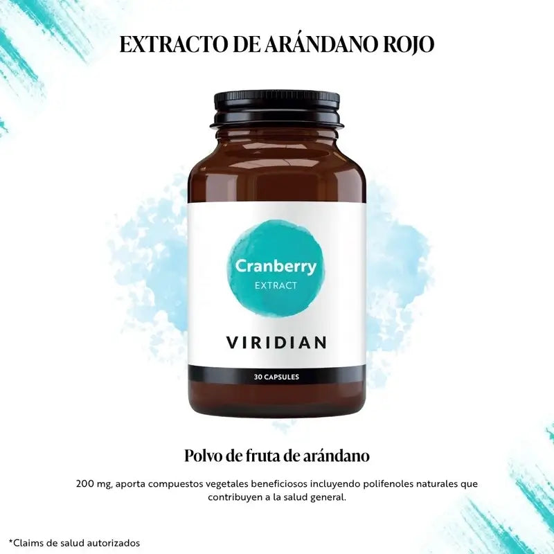 Viridian Heidelbeere Standardisierter Extrakt 30Cap.Veg.