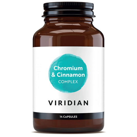 Viridian Chrom & Zimt-Komplex - 14 Veg-Kapseln, 14 Kapseln