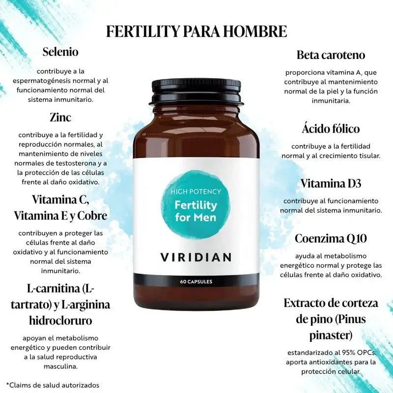 Viridian Fruchtbarkeit für Männer 60Cap.Veg.