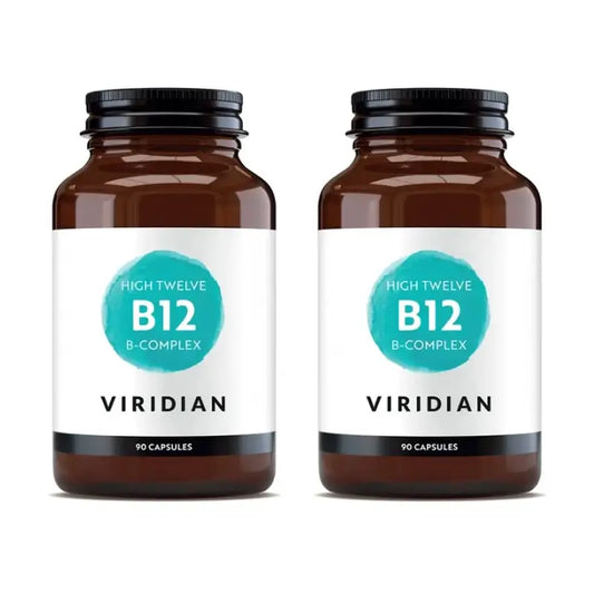 Viridian High Twelve Vit B12 mit B-Komplex, 2X90Cap.Veg.