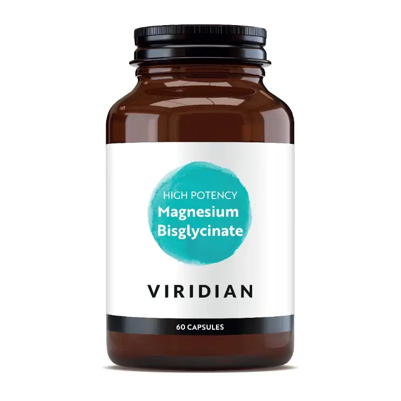 Viridian Magnesium-Bisglycinat hochdosiert, 60 Kapseln
