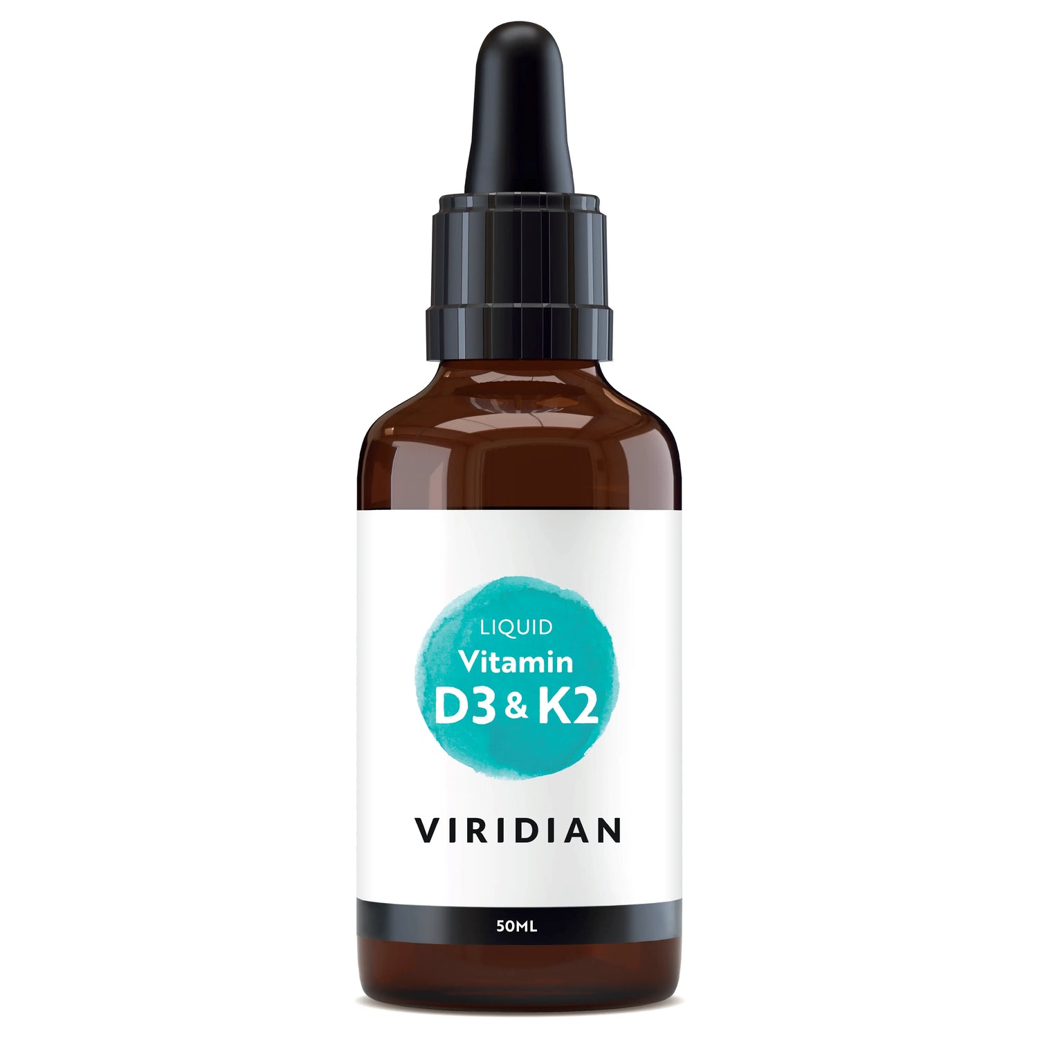 Viridian Vitamin D3 & K2 Flüssig - 50Ml, 50 ml