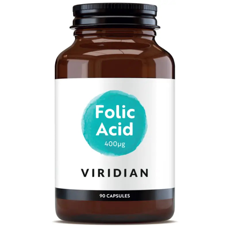 Viridian B-Vitamine und Folsäure 400 µg, 90 Kapseln