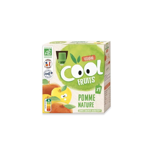 Vitabio Cool Fruits Apfel 90 Gr, 4 Einheiten