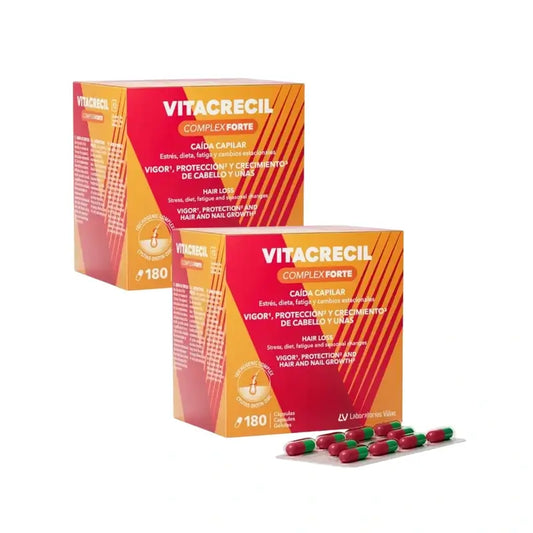Vitacrecil Complex Forte, Packung mit 2 x 180 Kapseln