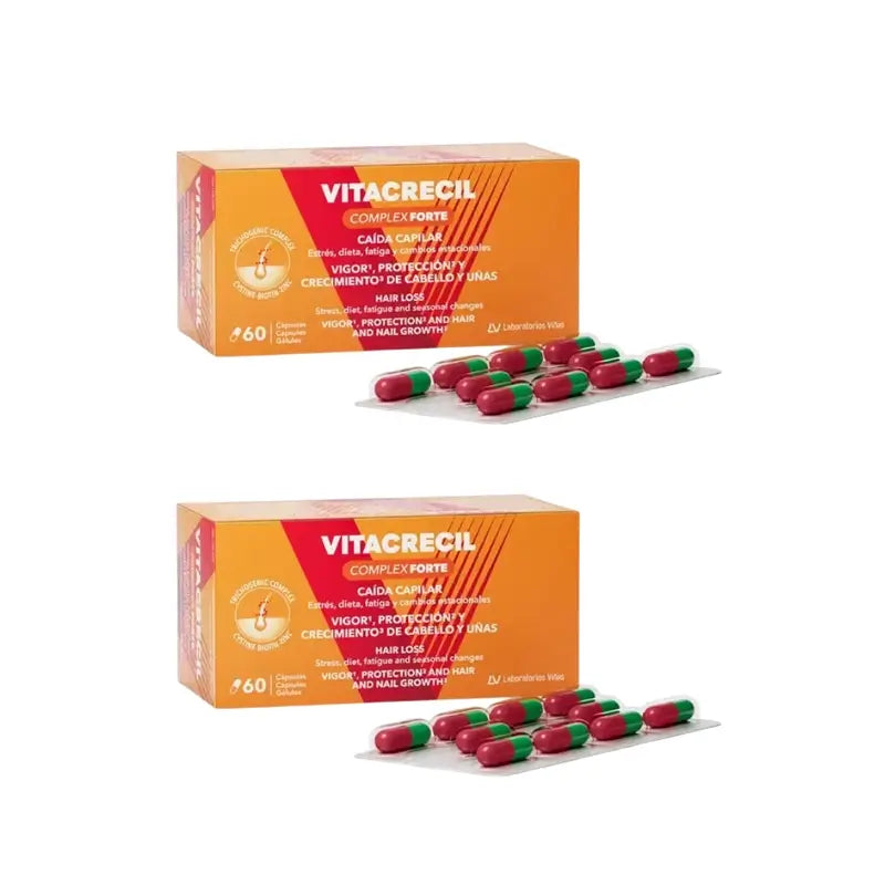 Vitacrecil Complex Forte, Packung 2 x 60 Kapseln