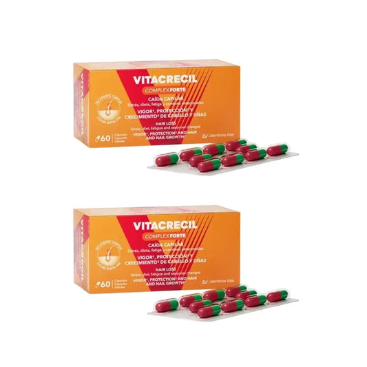 Vitacrecil Complex Forte, Packung 2 x 60 Kapseln