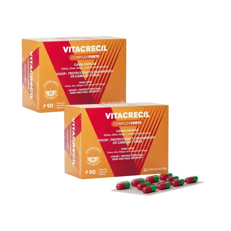 Vitacrecil Complex Forte, Packung 2 x 90 Kapseln