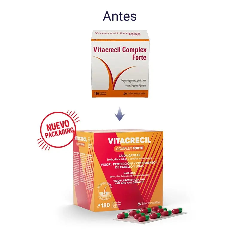 Vitacrecil Complex Forte, Packung 3 x 180 Kapseln