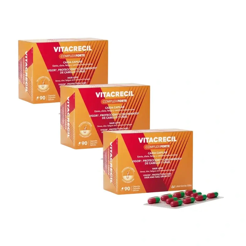 Vitacrecil Complex Forte, Packung 3 x 90 Kapseln