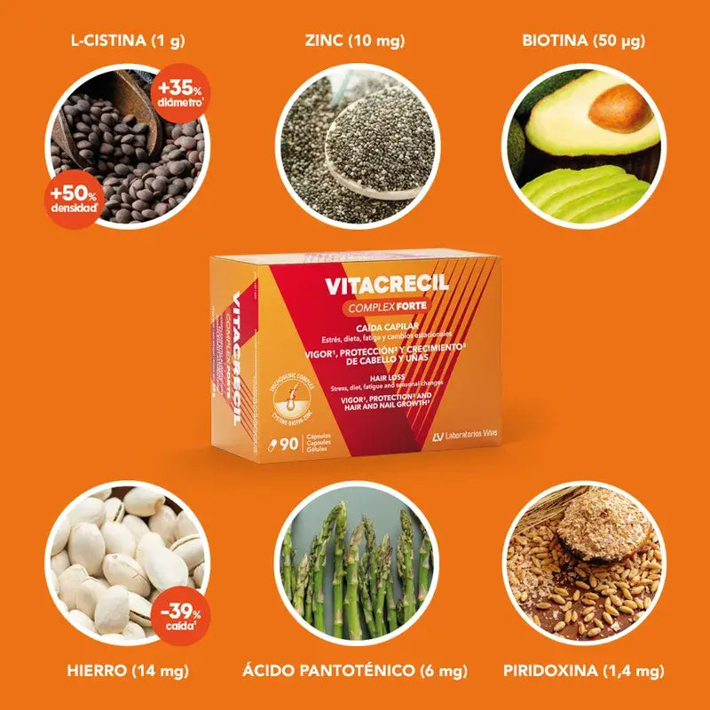 Vitacrecil Complex Forte, Packung 3 x 90 Kapseln