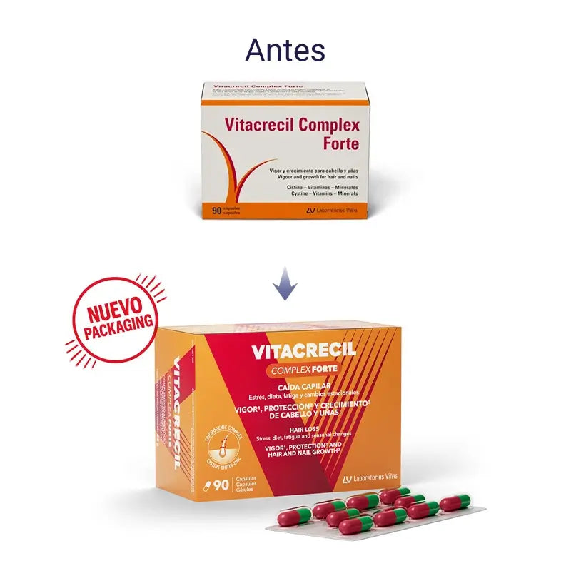 Vitacrecil Complex Forte, Packung 3 x 90 Kapseln