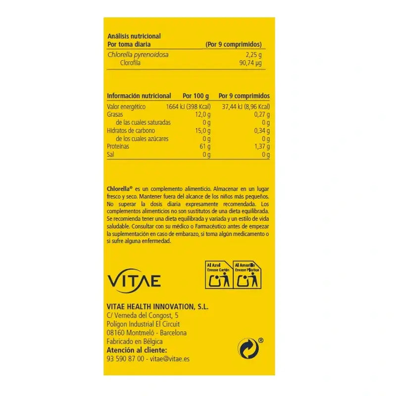 VITAE Chlorella, 300 Tabletten