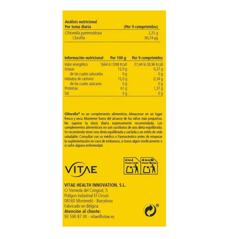 VITAE Chlorella, 300 Tabletten