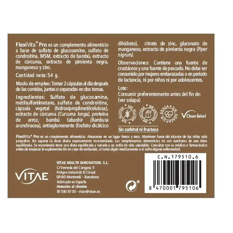 Vitae Flexivita Pro Duplo, 2X60 Kapseln
