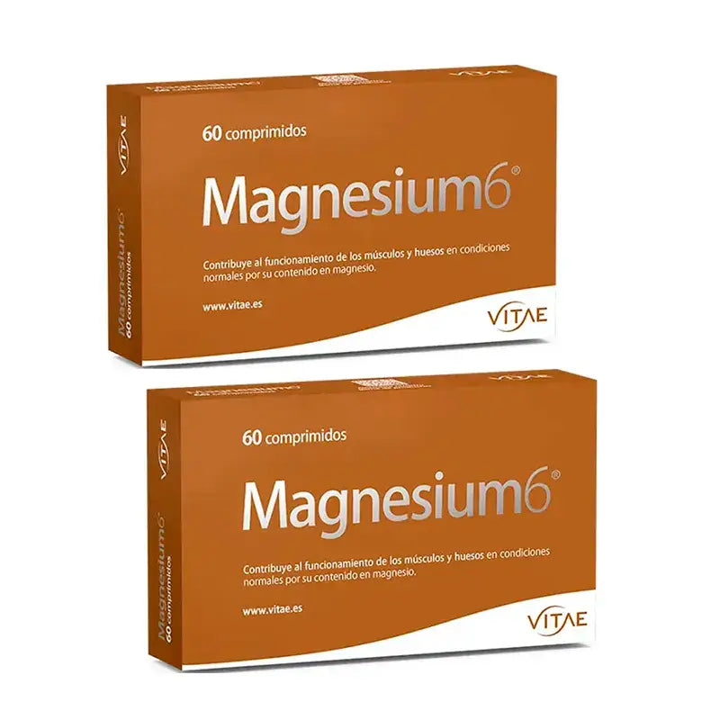 Vitae Magnesium6 Pack 2 x 60 Tabletten