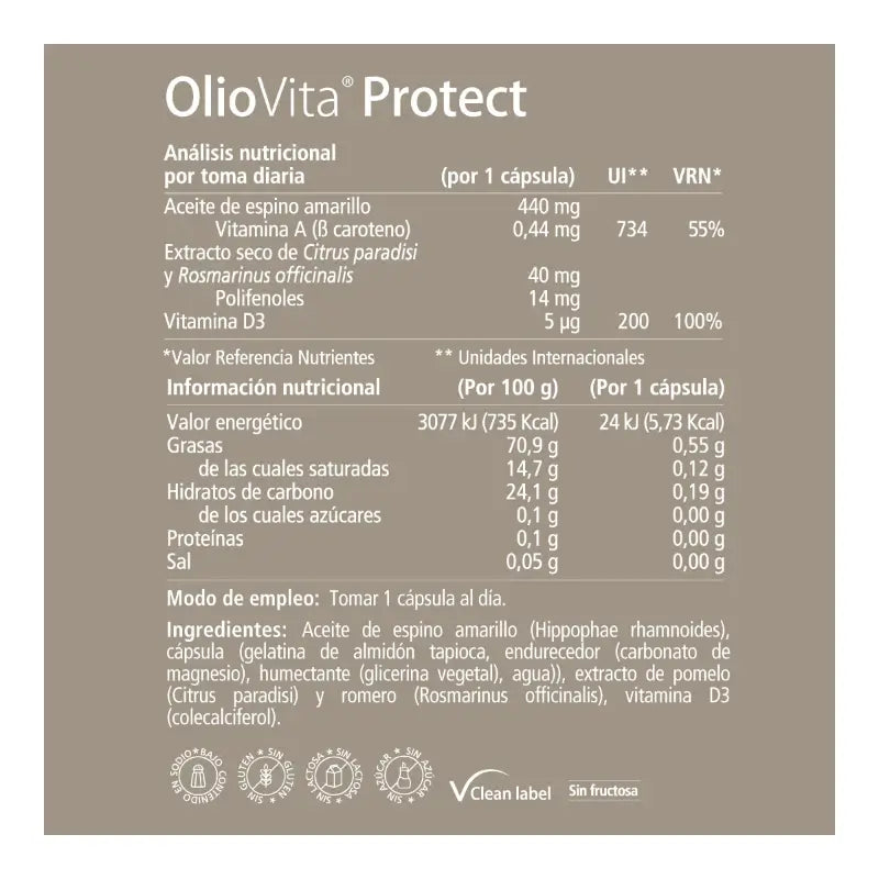 VITAE Oliovita Protect, 15 Kapseln