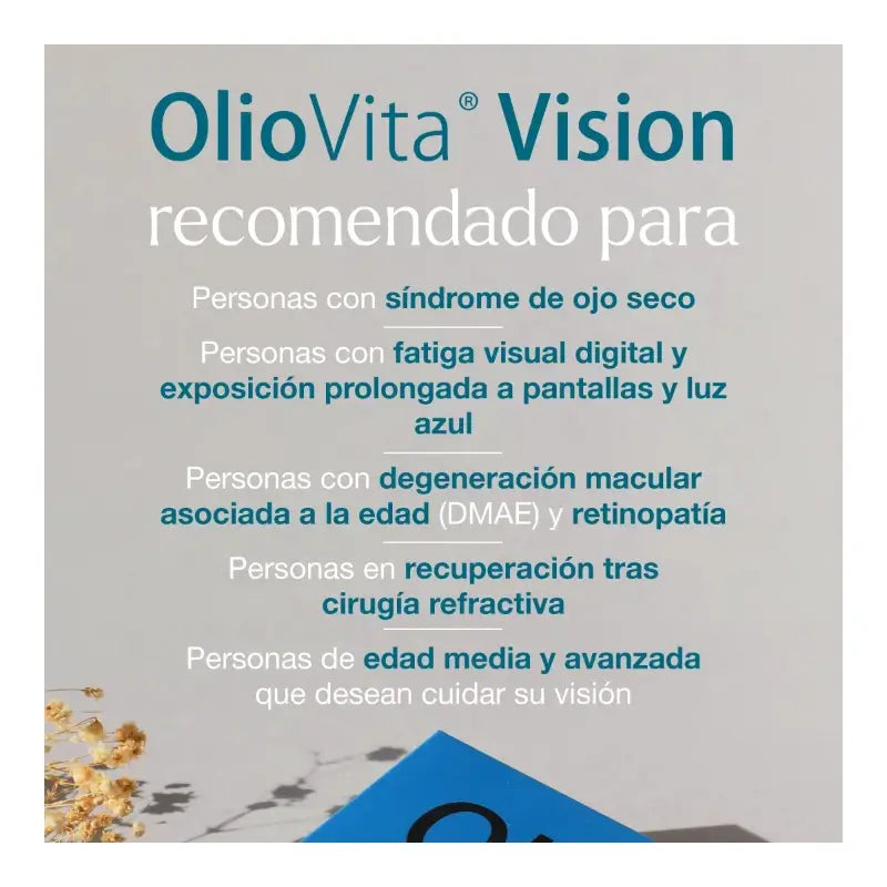 OlioVita Vision 60 Kapseln – Mit Sanddorn