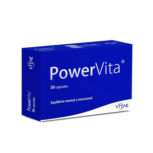 Vitae Powervita, Nahrungsergänzungsmittel mit Ashwagandha, 30 Kapseln