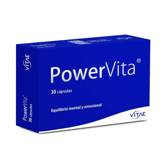 PowerVita 30 Kapseln –  Mit Ashwagandha, Magnesium und GABA