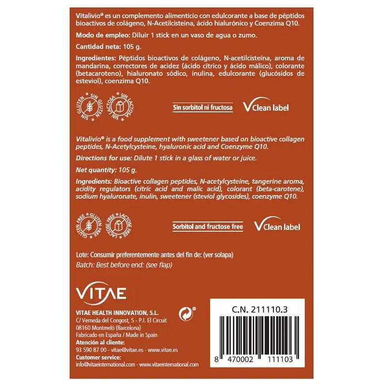VITAE Vitalivio, 30 Stäbchen