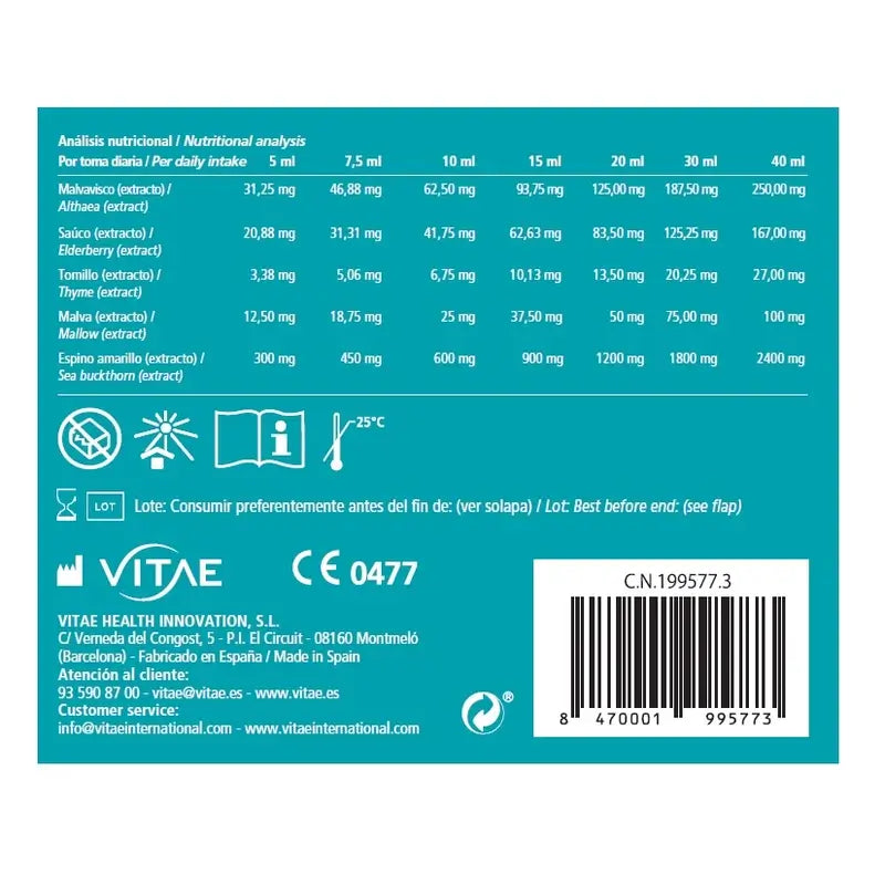 VITAE Vitatuss, 30 Stäbchen