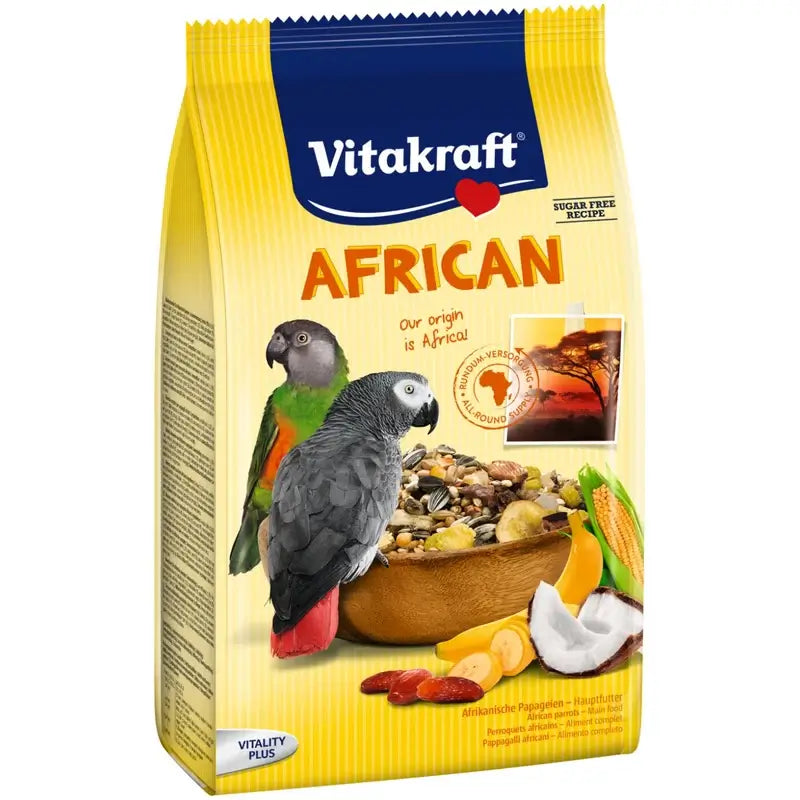 Vitakraft African Graupapageien 750 Gramm
