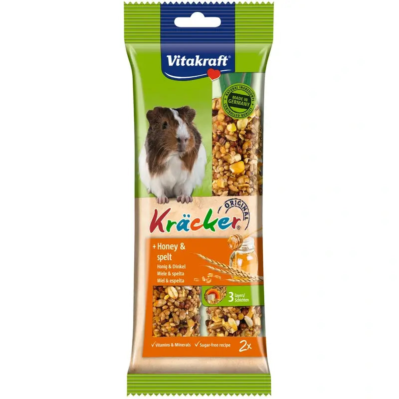 Vitakraft Meisenriegel für Meerschweinchen, Honig, 5 x 2 Stück