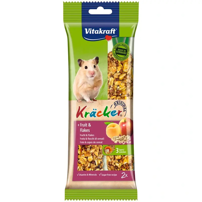 Vitakraft Hamster-Fruchtriegel, 5 x 2 Stück