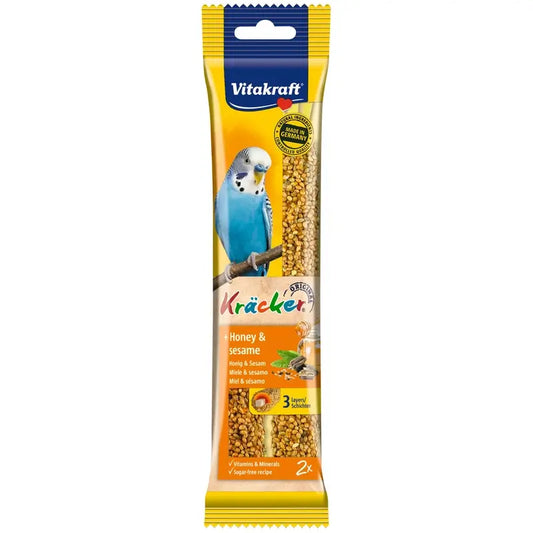 Vitakraft Wellensittich-Riegel mit Honig und Sesam, 7 x 2 Stück