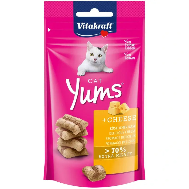 Vitakraft Cat Yums Käse 9 x 40 Gramm