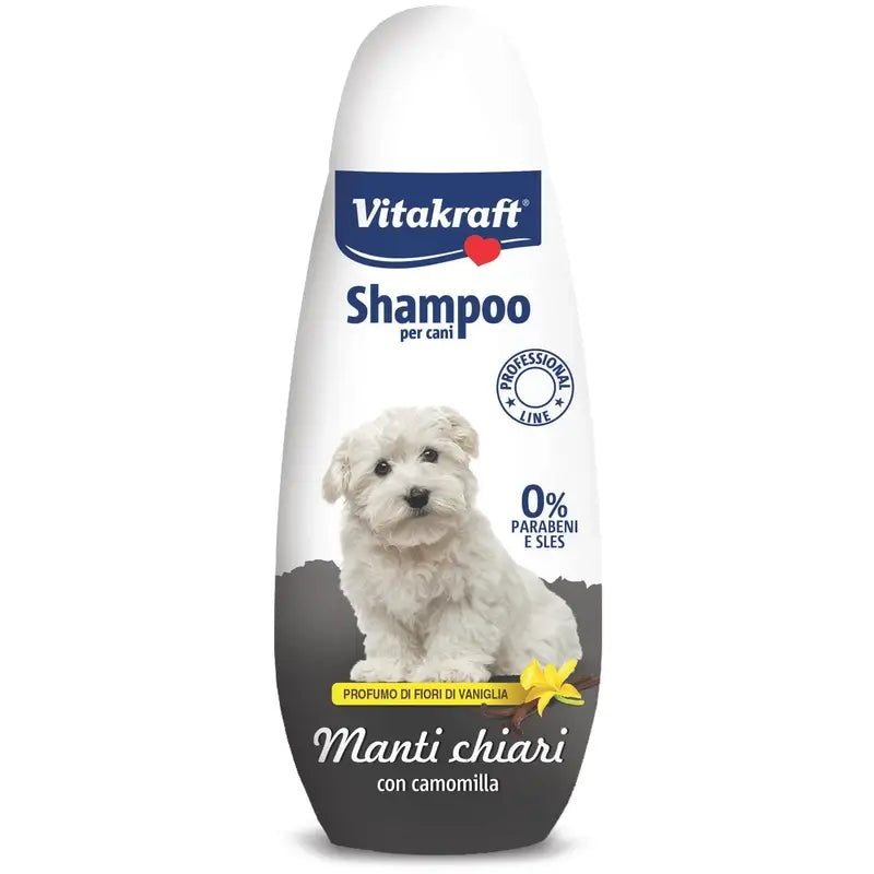 Vitakraft Shampoo für Hunde mit hellem Fell 250 ml