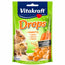 Vitakraft Karotten-Leckerli für Nagetiere, 9 x 75 Gramm