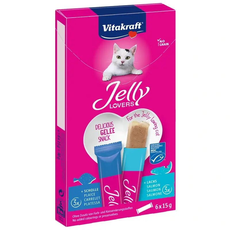 Vitakraft Jelly Lovers Lachs und Flunder 15 Gramm