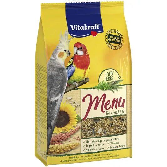 Vitakraft Menu Cotorras Premium 1 Kilo