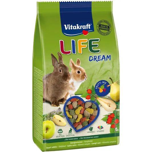 Vitakraft Menu Life Dream Kaninchen 5 x 600 Gramm