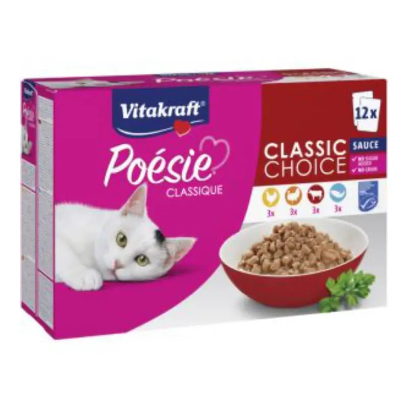 Vitakraft Poesie Classique Salsa 12 x 85 Gramm