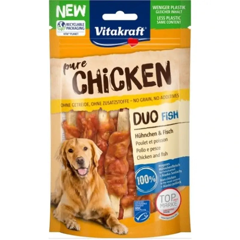 Vitakraft Snack Duo Huhn und Fisch 8 x 80 Gramm